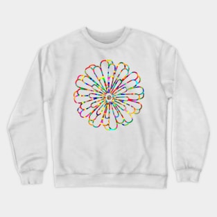 Geometric color Crewneck Sweatshirt